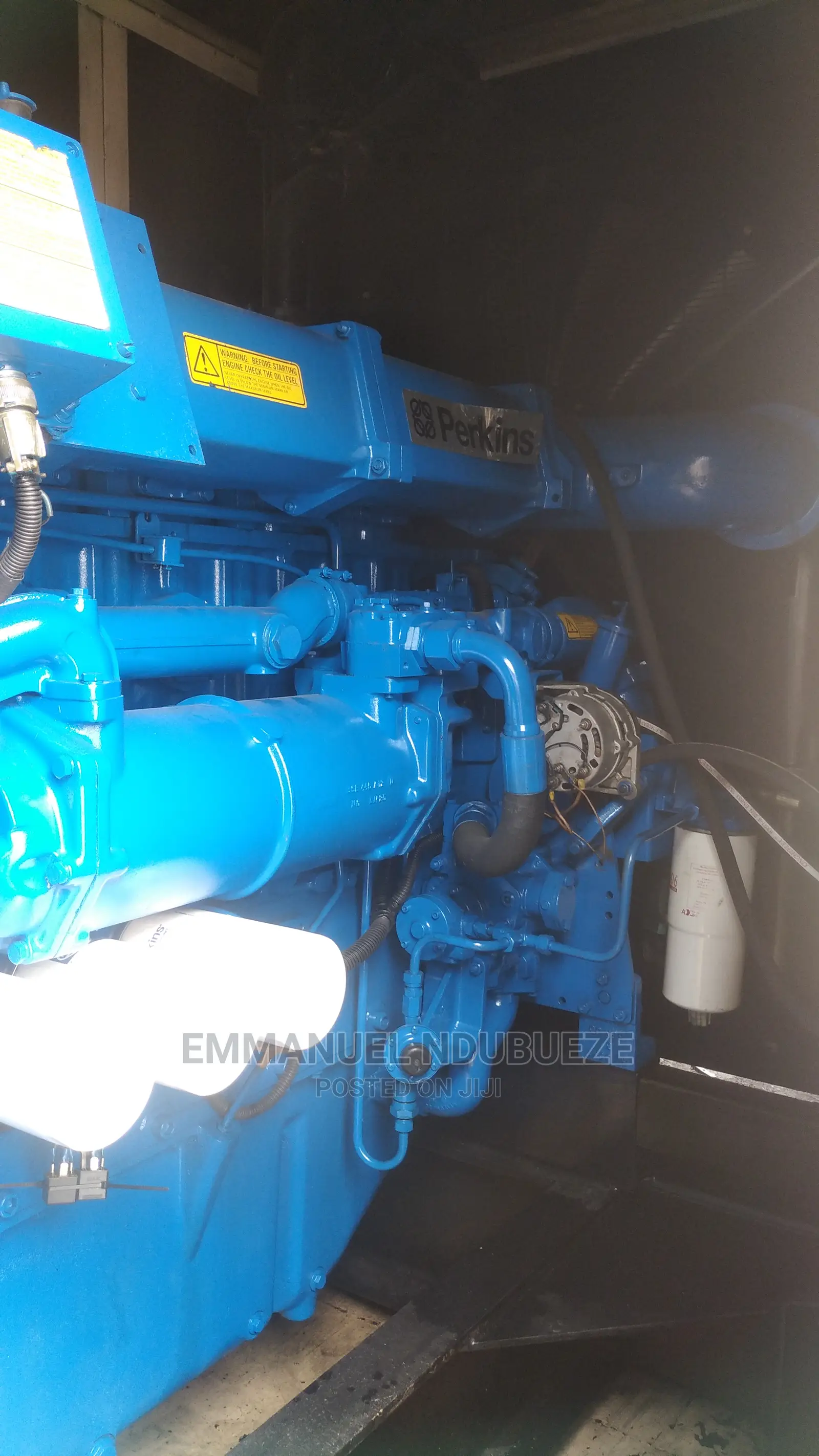 350kva U.K Used 2800series Perkins Soundproof Generator