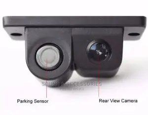 Car Rear View Camera Parking Assist Sensor - 2 in 1