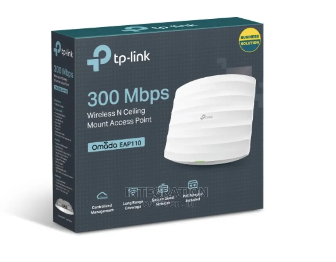 Tp-Link EAP110 300mbps Wireless N Ceiling Mount Access Point