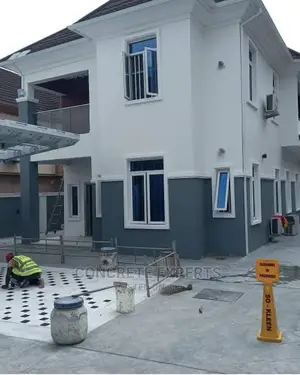 Lekki Ajah Stamped Concrete Floor