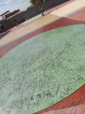 Ukrainian Stamped Concrete Floor