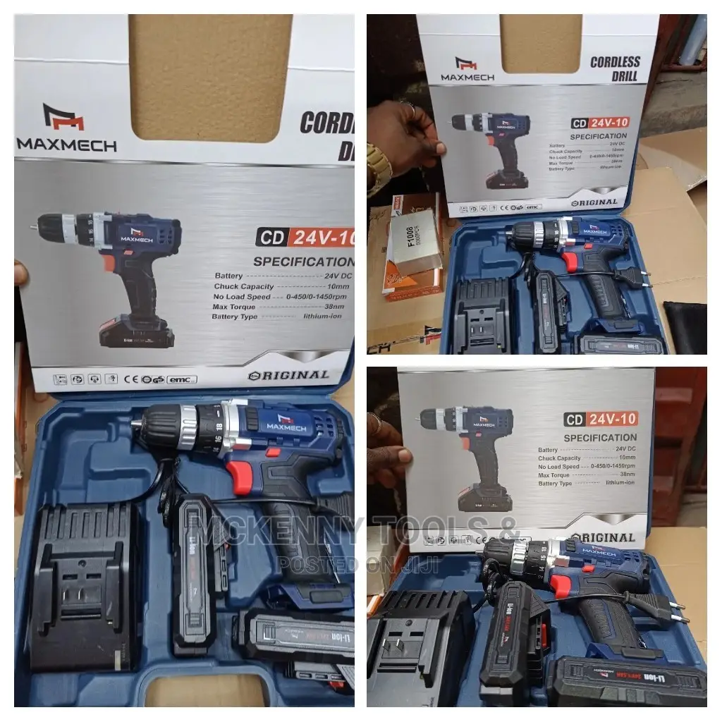 Maxmech Cordless Drill Cd 24v-10