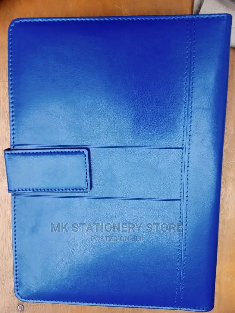 A5 Leather Back Spiral Notepad With Calculator