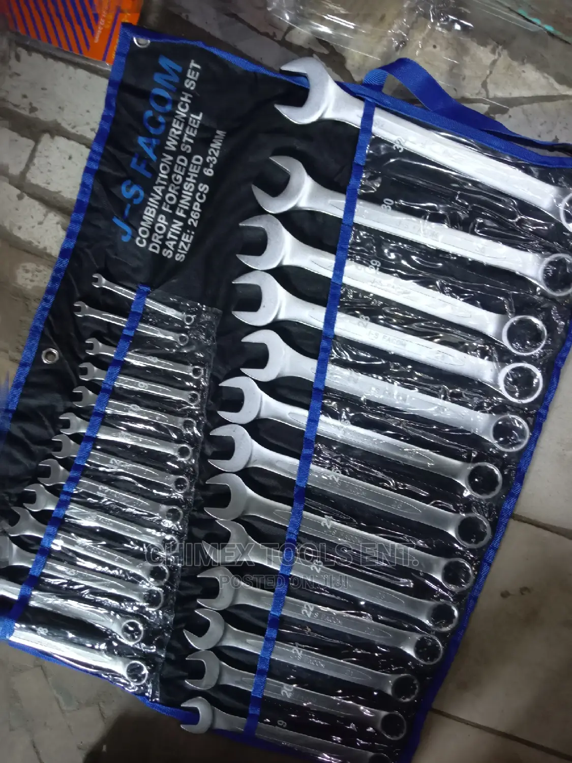 Hand Combination Spanner Wrench Set