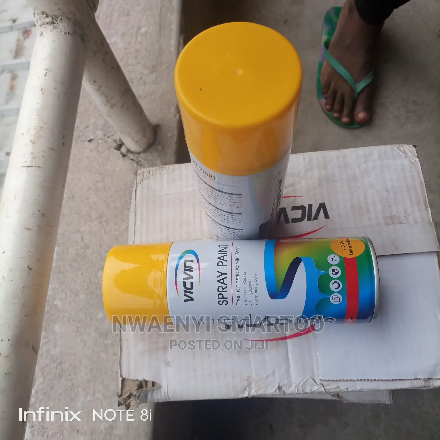 Yellow Spray Paint