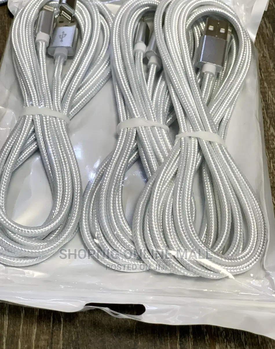 3 in 1 10ft iPhone Charging Cable