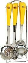 Uk 7pcs Kitchen Tools Stainless Steel Plastic Handle.