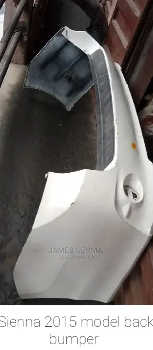 Back Bumper Toyota Sienna 2015 Model