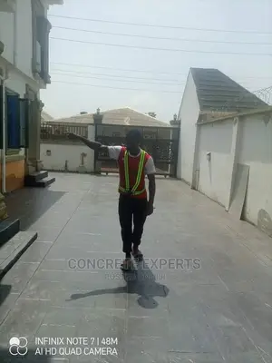 Beautiful Concrete Stamp Floor