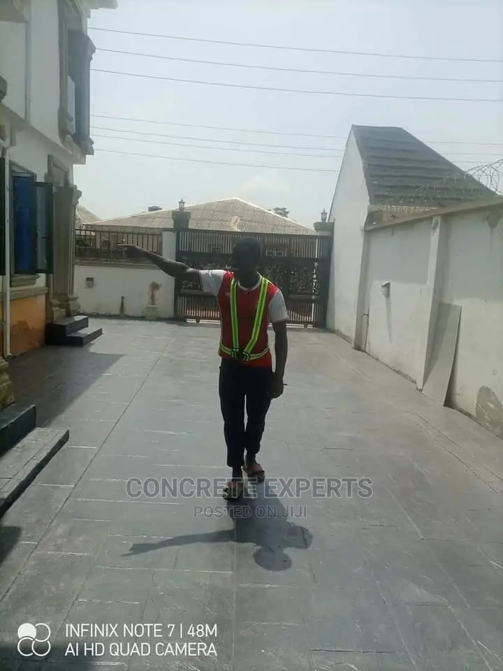 Beautiful Concrete Stamp Floor