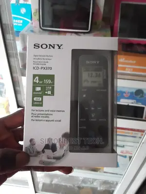 Photo - Sony ICD-PS370 Voice Recorder.
