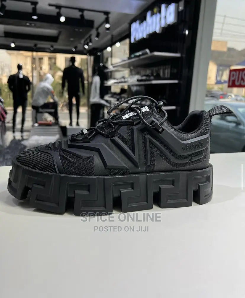 MP: Versace Greca-Sole Sneakers