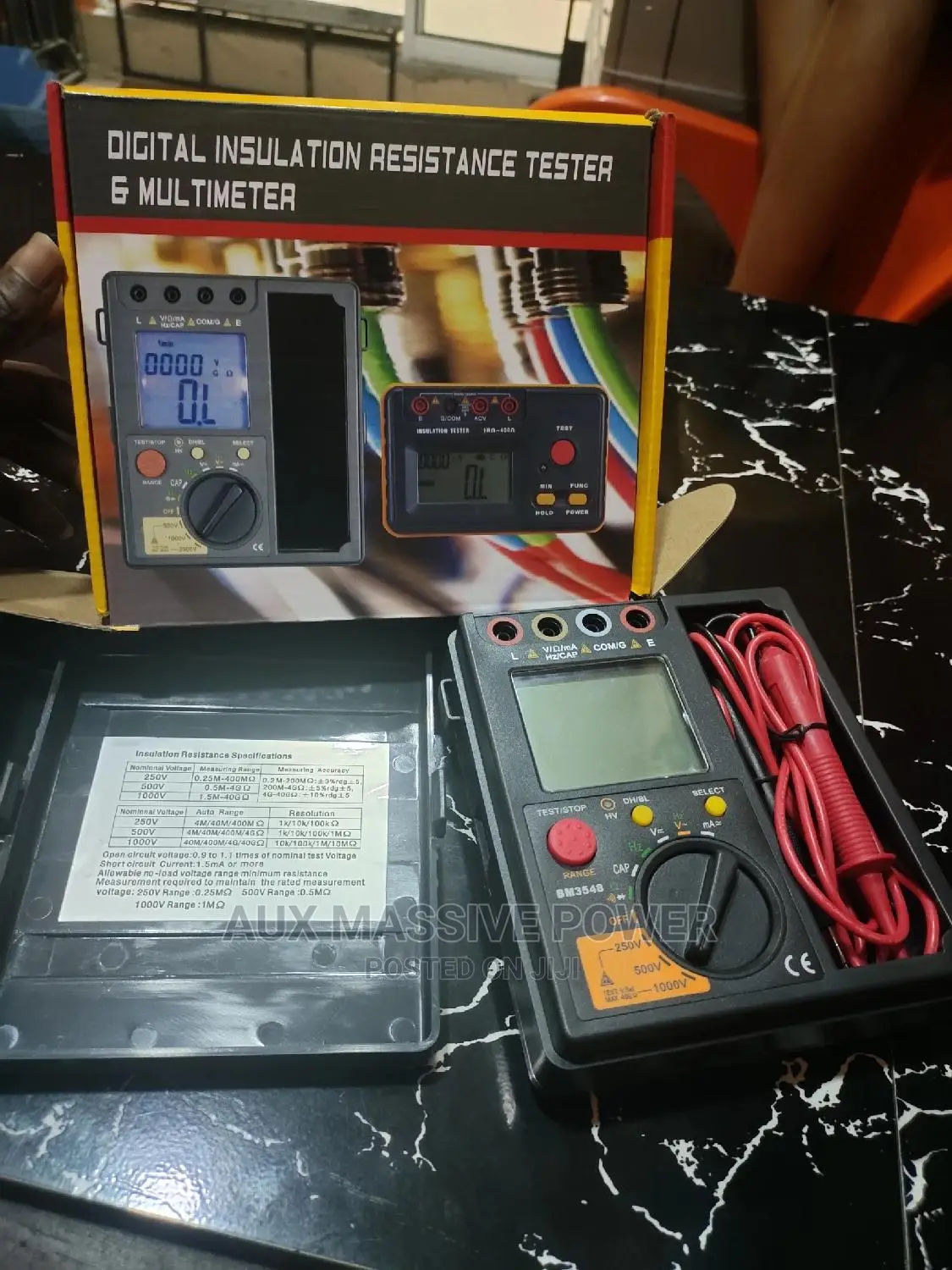 Insulation Tester and Multimeter