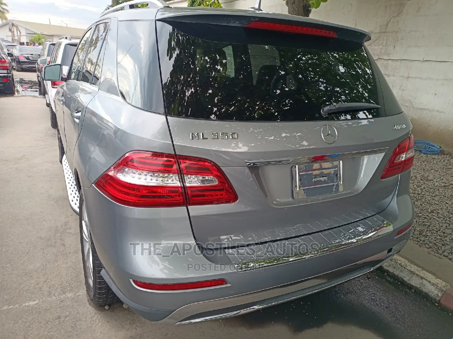 Mercedes-Benz M Class ML 350 4Matic 2012 Gray