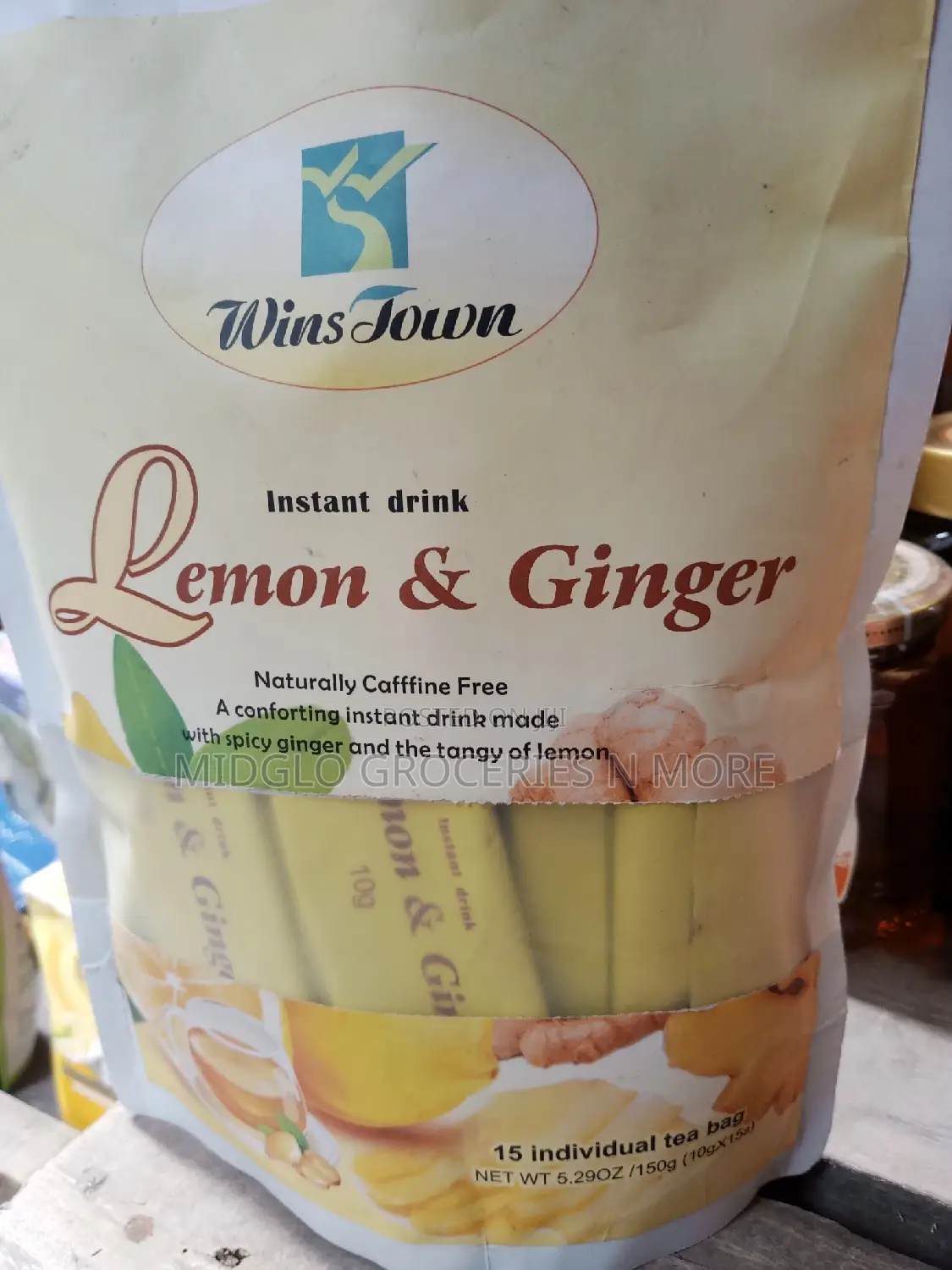 Wins Town Lemon Ginger