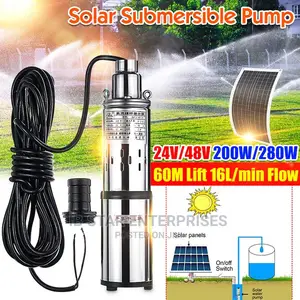 Submersible Well Electric Diaphragm Garden Solar Power Pump