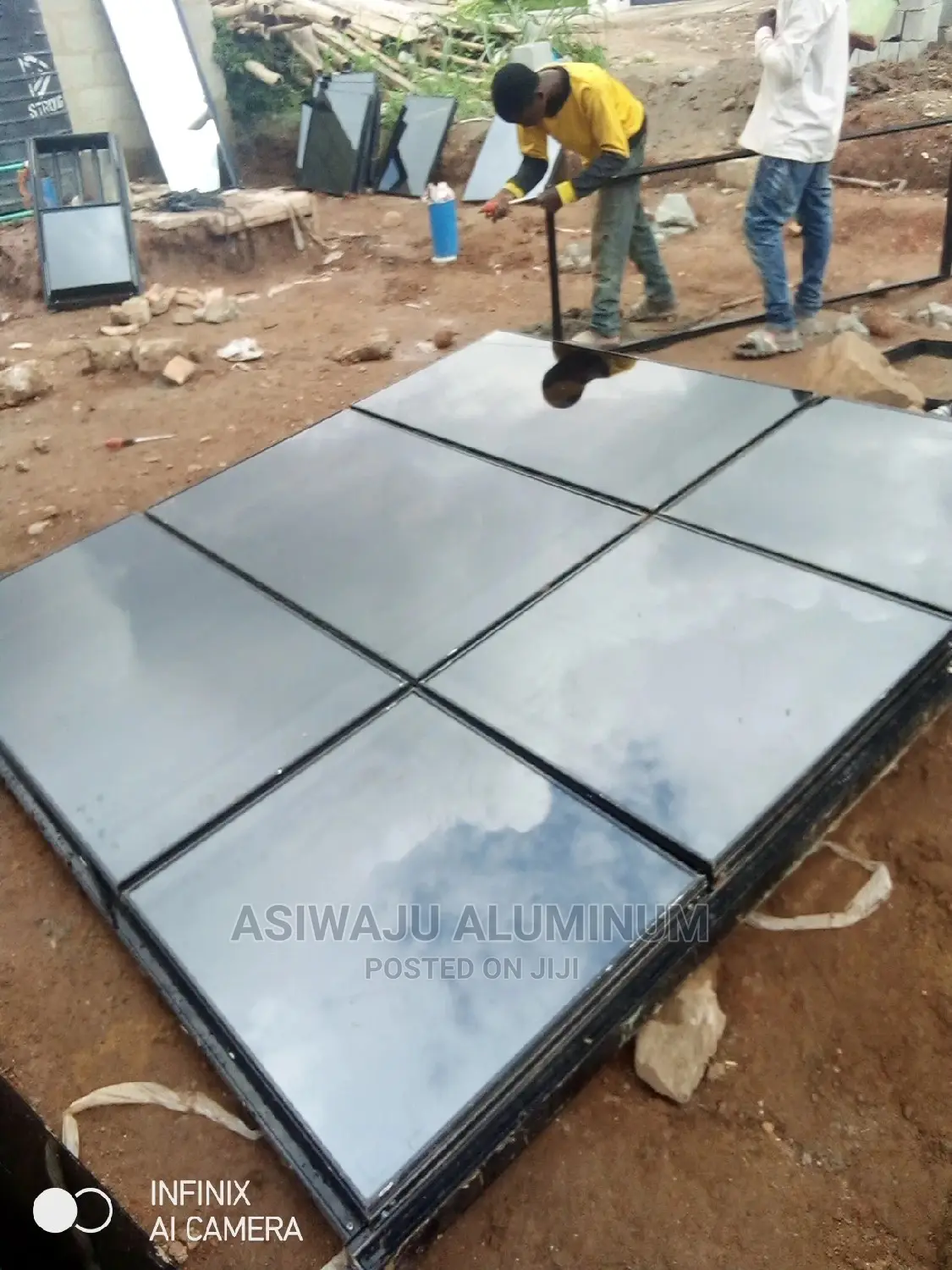 Aluminum Cutting Wall With Transome Material