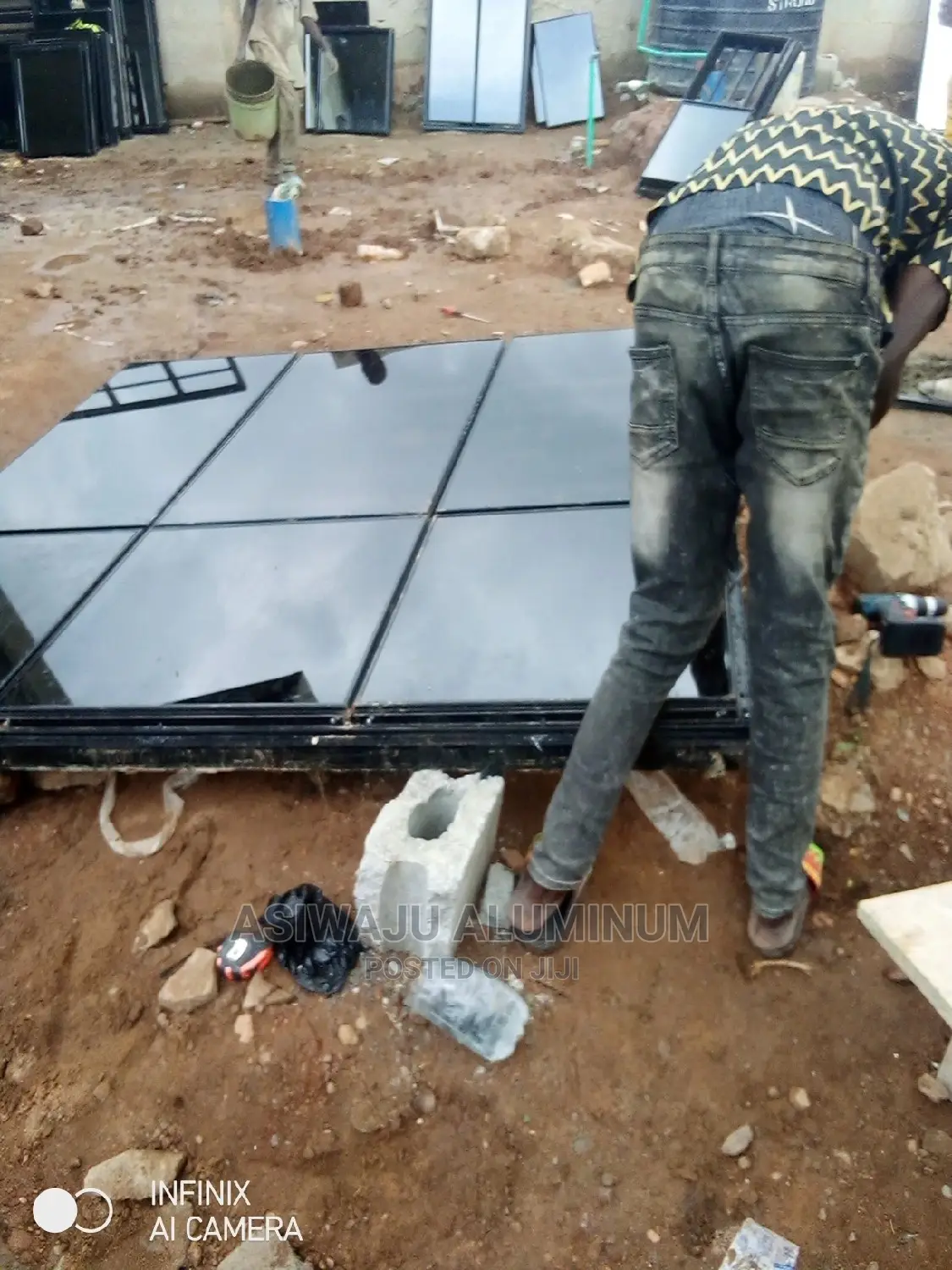 Aluminum Cutting Wall With Transome Material