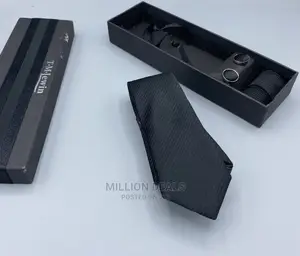 Unique Tie N Cufflinks Pocket Square