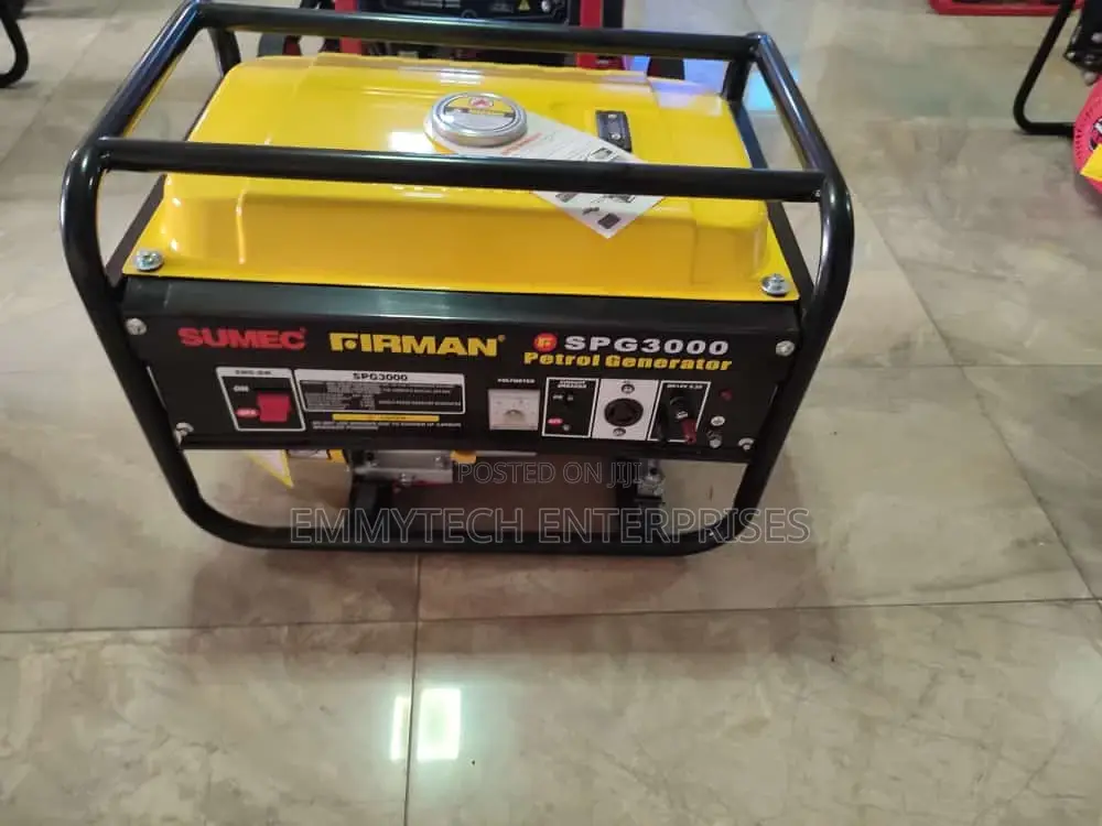 Sumec Firman Generator 3.5kva Manual Start Copper