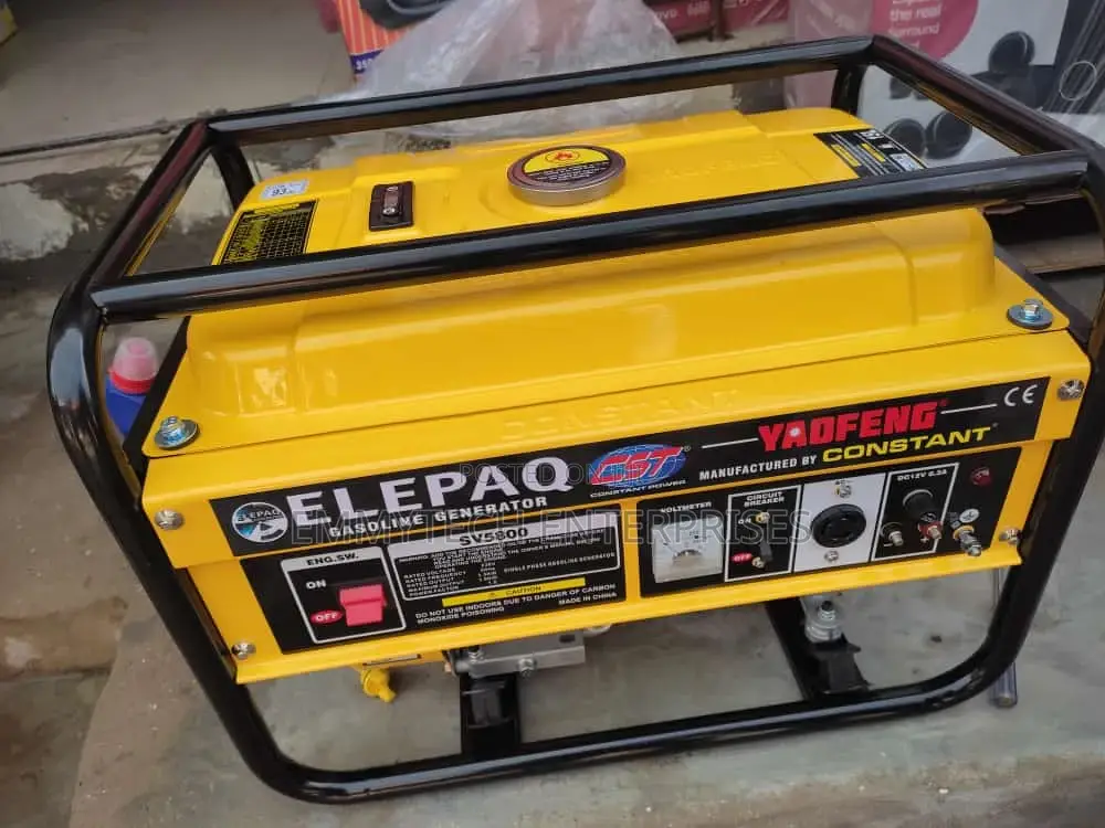 Elepaq Constant Generator 4.5kva Manual Engine