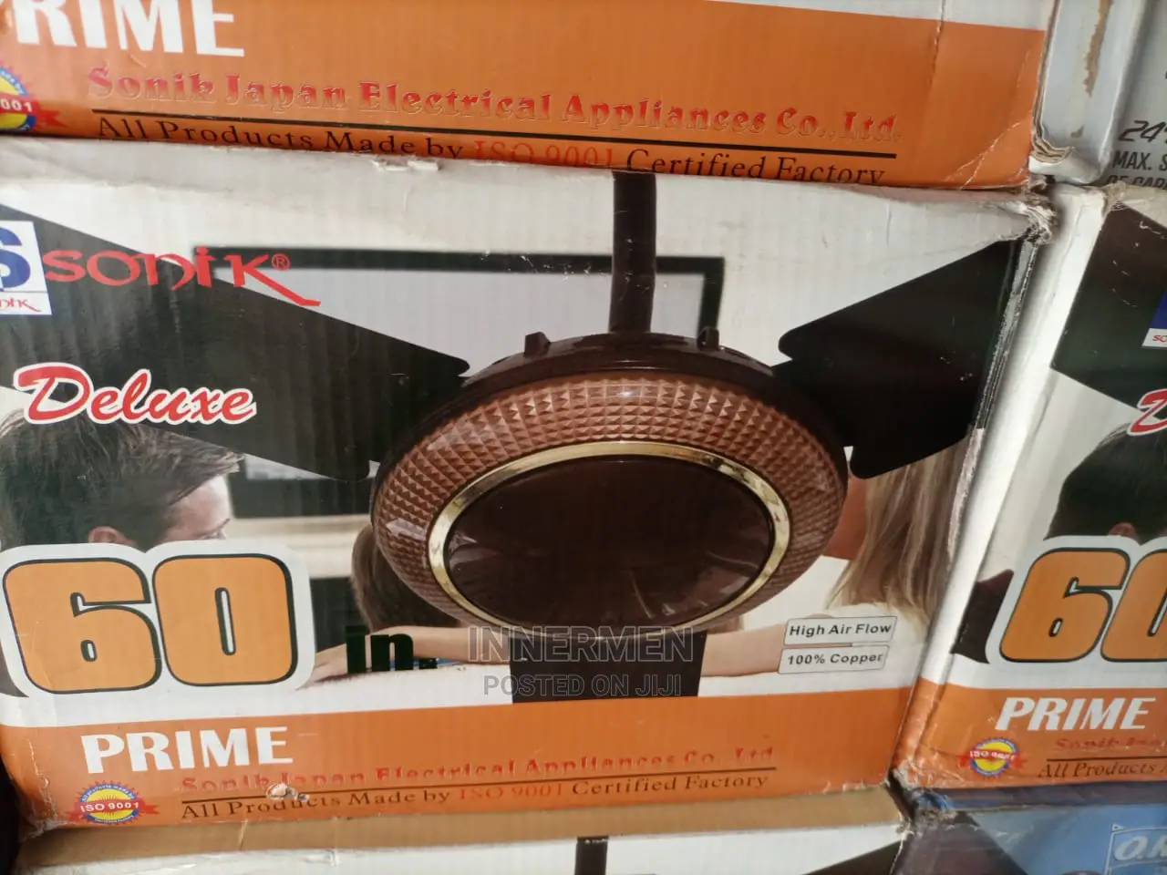 Sonik Deluxe 60" Ceiling Fan