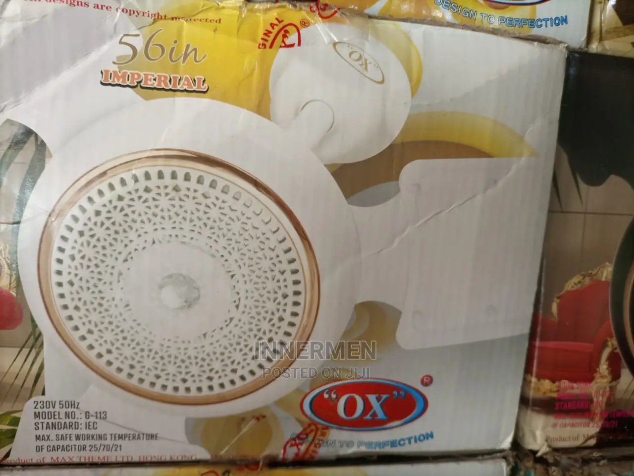 Ox Imperial 56" Ceiling Fan