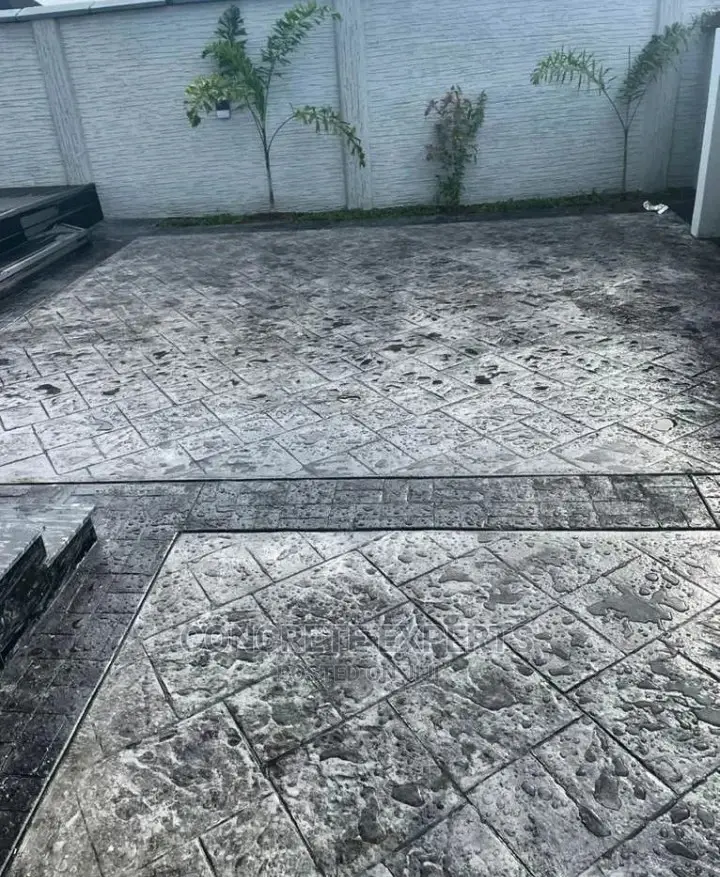 Davido Concrete Stamped Floor