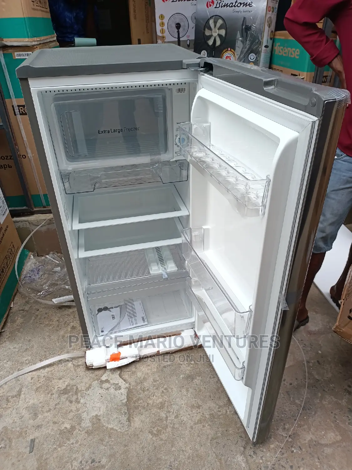 Original Lg Standing Fridge One Door With 10years Warranty.