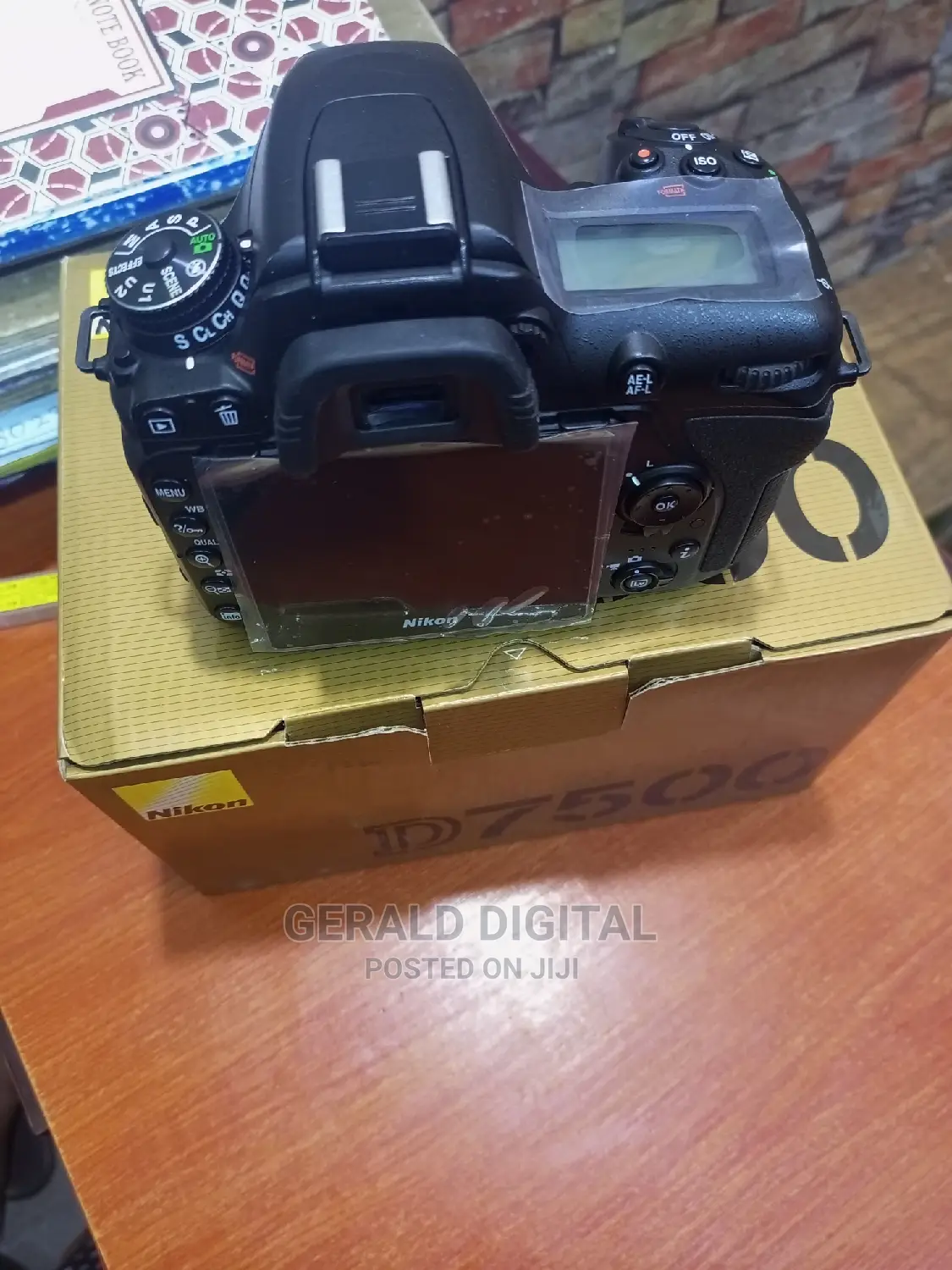 Nikon D7500 Only Body Camera