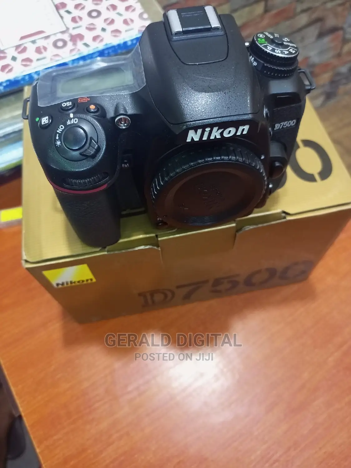 Nikon D7500 Only Body Camera