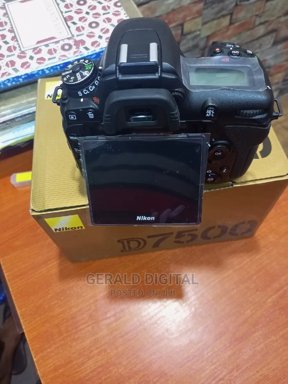 Nikon D7500 Only Body Camera
