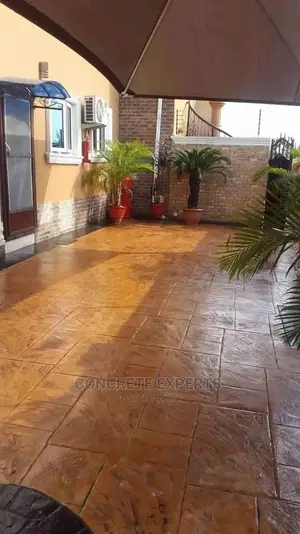 Ijebu Stamped Concrete Floor