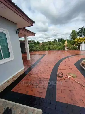 Ijebu Stamped Concrete Floor