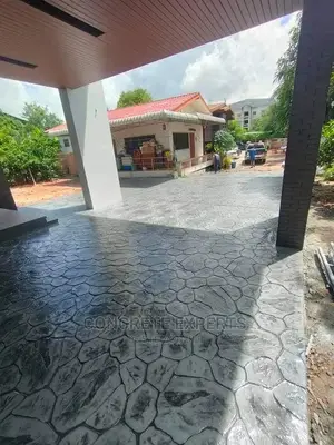 Great Installation Stamped Concrete Floor