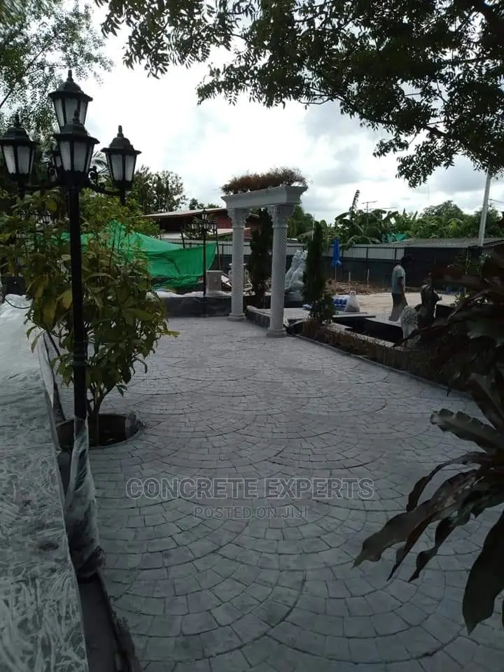 Classic Stamped Concrete Design