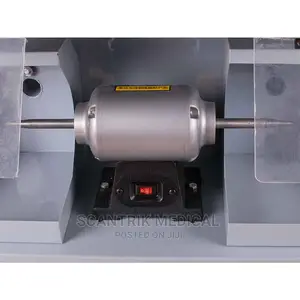 Dental Laboratory LED Lighting Polishing Lathe With Suction