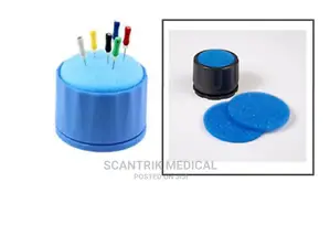 Medical Dental Round Endo Clean Stand Foam Endo File Holder