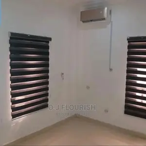 Shinny Black Window Blinds