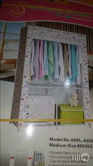 Stainless Steel Wardrobe Size(80cm*45cm*160cm)