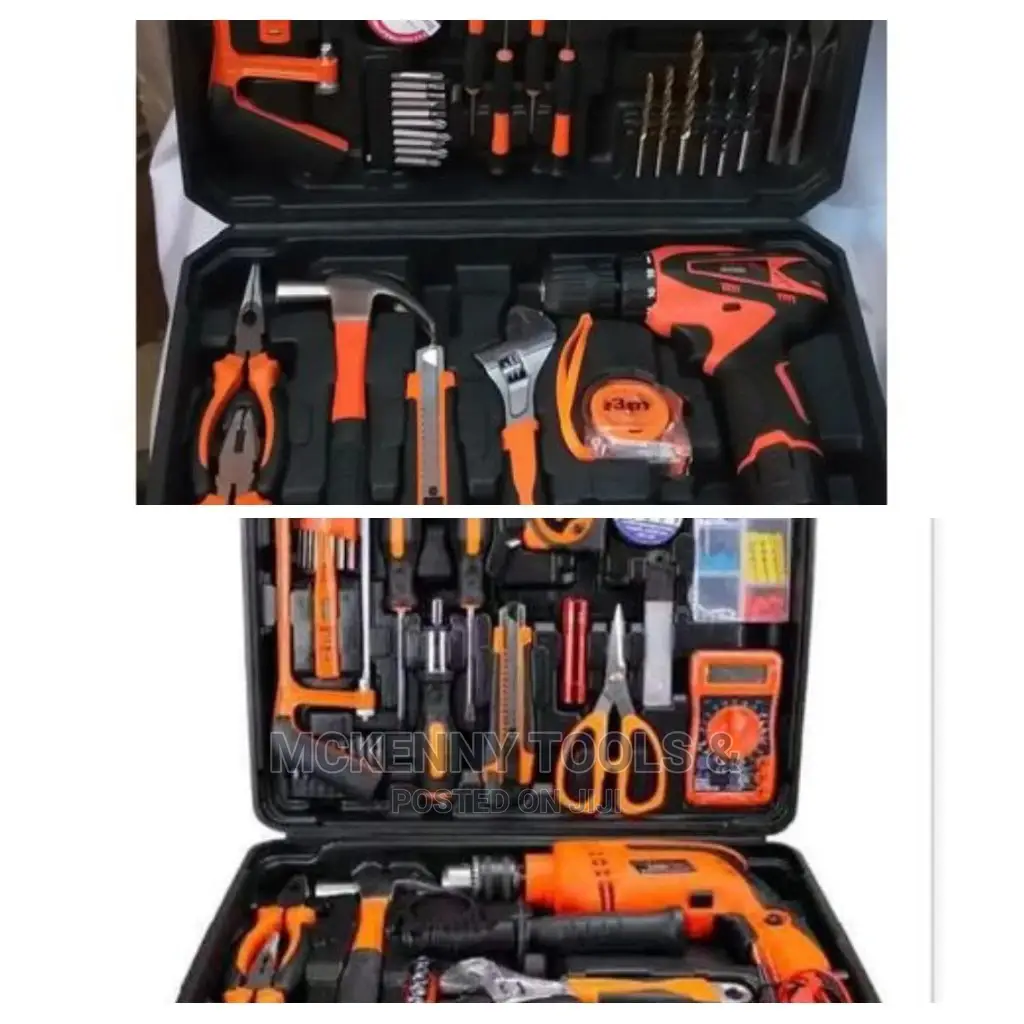 Tool Boxes Wih 12V Cordless Drill Driver Tools Kit