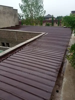 Brown Aluminum Roofing Sheets Long Span