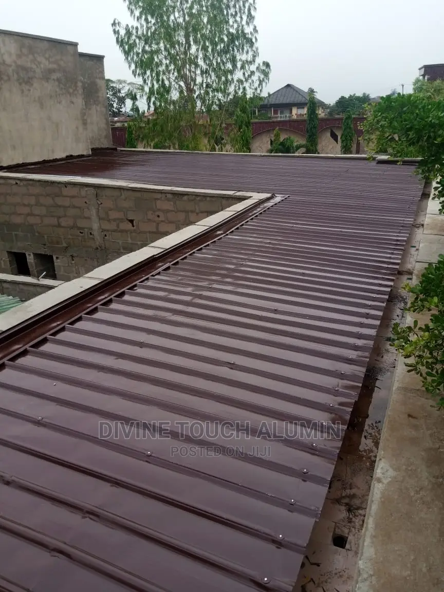 Brown Aluminum Roofing Sheets Long Span