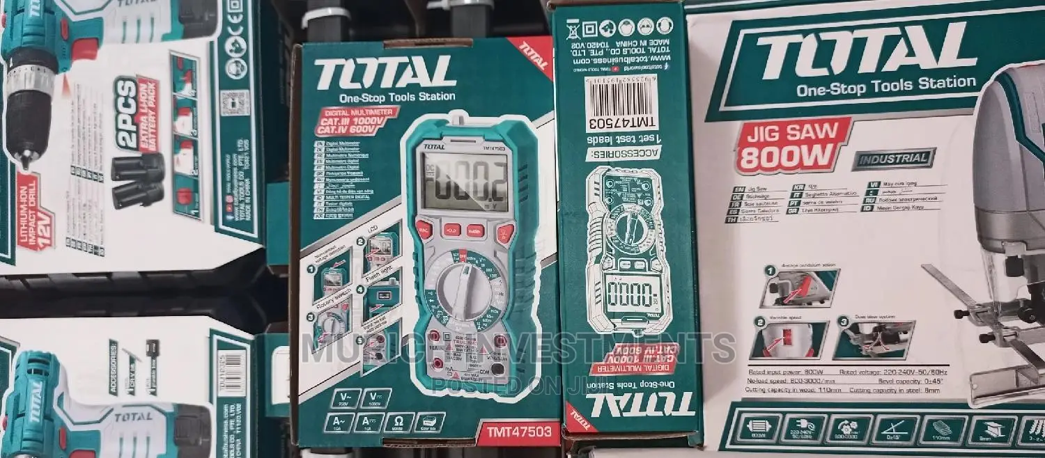 TOTAL Digital Multimeter 6000
