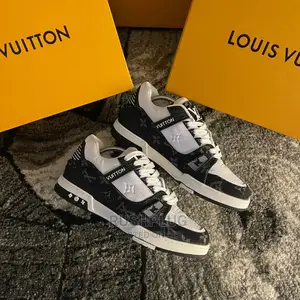 Louis Vuitton Monogram Embossed Calf Leather Sneakers