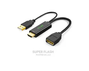 Photo - HDMI to Displayport Adapter