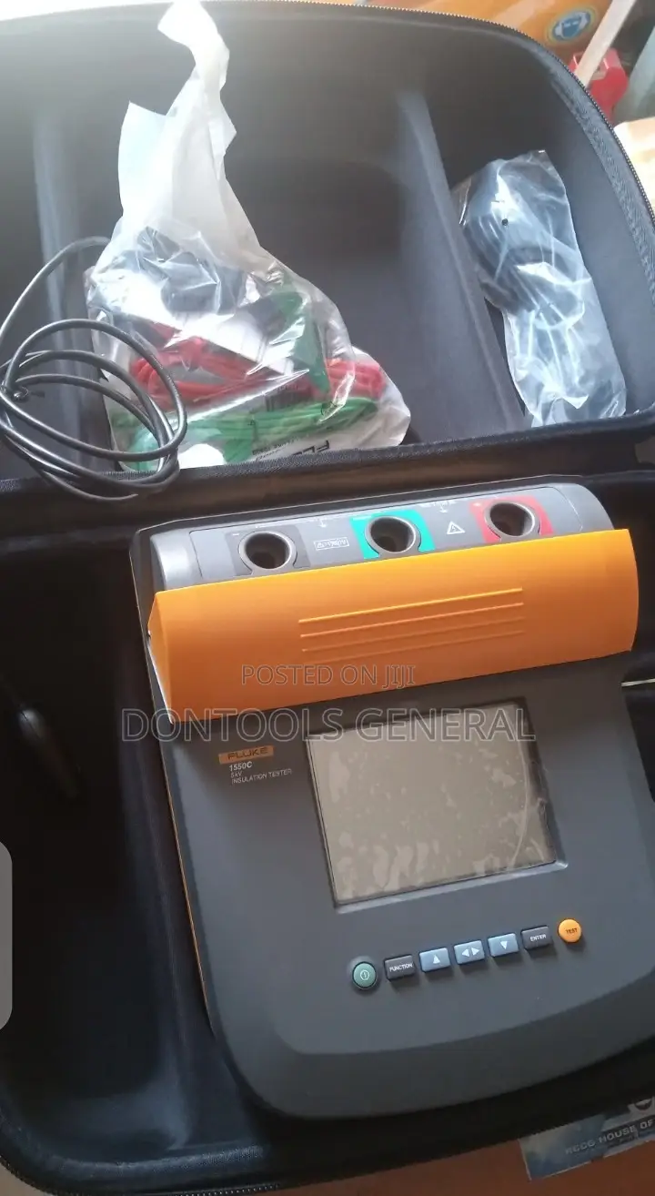 Fluke 1550c 5kv Insulation Tester Kit