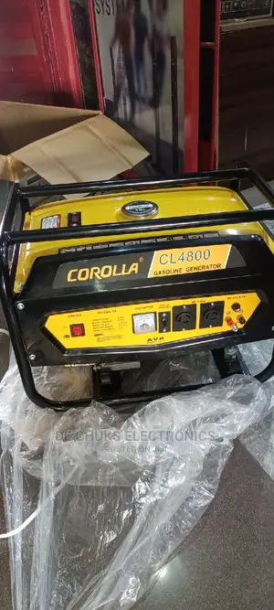 Corolla Fuel Generator With (Avr) 3.5kva 100%Copper Coil