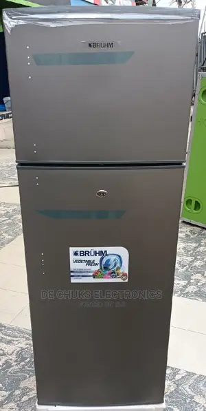 Brand New Bruhm Double Door Fridge Freezer Refrigerator