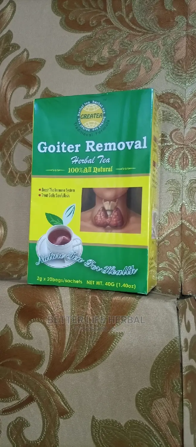 Goiter Removal Herbal Tea.